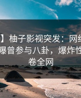 【爆料】柚子影视突发：网红在傍晚时刻被曝曾参与八卦，爆炸性新闻席卷全网